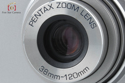 【中古】PENTAX ペンタックス ESPIO 120Mi シルバー コンパクトフィルムカメラ
