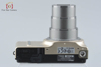 【中古】Nikon ニコン COOLPIX S9100 ソフィアゴールド コンパクトデジタルカメラ