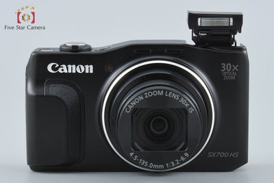 【中古】Canon キヤノン PowerShot SX700 HS ブラック コンパクトデジタルカメラ