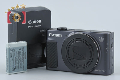 【中古】Canon キヤノン PowerShot SX620 HS ブラック コンパクトデジタルカメラ