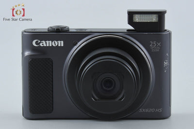 【中古】Canon キヤノン PowerShot SX620 HS ブラック コンパクトデジタルカメラ
