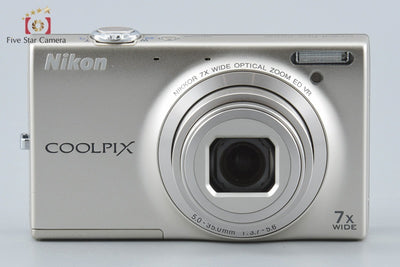 【中古】Nikon ニコン COOLPIX S6100 シャンパンシルバー コンパクトデジタルカメラ
