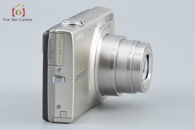【中古】Nikon ニコン COOLPIX S6100 シャンパンシルバー コンパクトデジタルカメラ