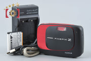 【中古】FUJIFILM 富士フイルム FinePix Z37 レッド＆ブラック コンパクトデジタルカメラ