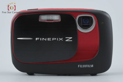 【中古】FUJIFILM 富士フイルム FinePix Z37 レッド＆ブラック コンパクトデジタルカメラ