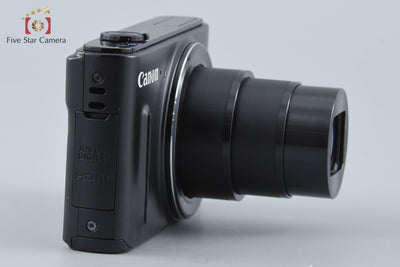 【中古】Canon キヤノン PowerShot SX610 HS ブラック コンパクトデジタルカメラ