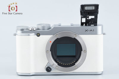 【中古】FUJIFILM 富士フイルム X-A1 ホワイト + XC 16-50mm f/3.5-5.6 OIS シルバー
