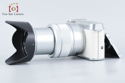 【中古】FUJIFILM 富士フイルム X-A1 ホワイト + XC 16-50mm f/3.5-5.6 OIS シルバー