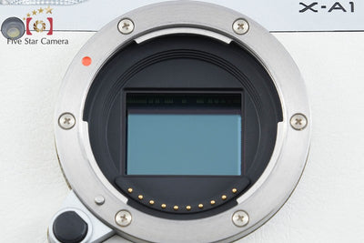 【中古】FUJIFILM 富士フイルム X-A1 ホワイト + XC 16-50mm f/3.5-5.6 OIS シルバー