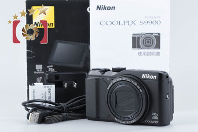 【中古】Nikon ニコン COOLPIX S9900 ブラック コンパクトデジタルカメラ 元箱付き