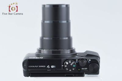 【中古】Nikon ニコン COOLPIX S9900 ブラック コンパクトデジタルカメラ 元箱付き