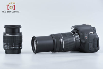 【中古】Canon キヤノン EOS Kiss X5 ダブルズームレンズキット シャッター回数僅少