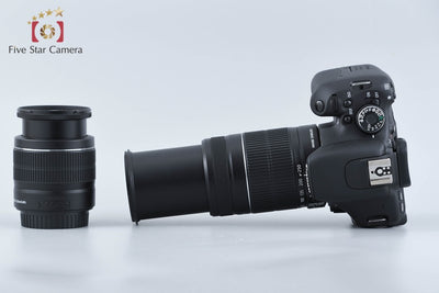 【中古】Canon キヤノン EOS Kiss X5 ダブルズームレンズキット シャッター回数僅少
