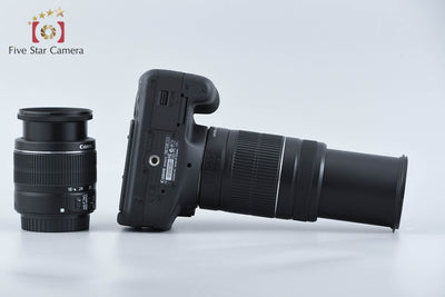 【中古】Canon キヤノン EOS Kiss X5 ダブルズームレンズキット シャッター回数僅少