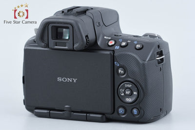 【中古】SONY ソニー α55 SLT-A55V デジタル一眼レフカメラ シャッター回数僅少
