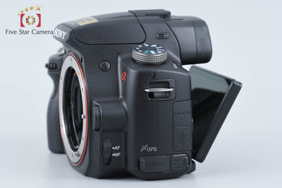 【中古】SONY ソニー α55 SLT-A55V デジタル一眼レフカメラ シャッター回数僅少