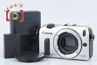 【中古】Canon キヤノン EOS M シルバー ミラーレス一眼カメラ