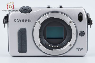 【中古】Canon キヤノン EOS M シルバー ミラーレス一眼カメラ