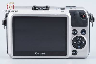 【中古】Canon キヤノン EOS M シルバー ミラーレス一眼カメラ