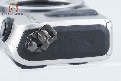 【中古】Canon キヤノン EOS M シルバー ミラーレス一眼カメラ