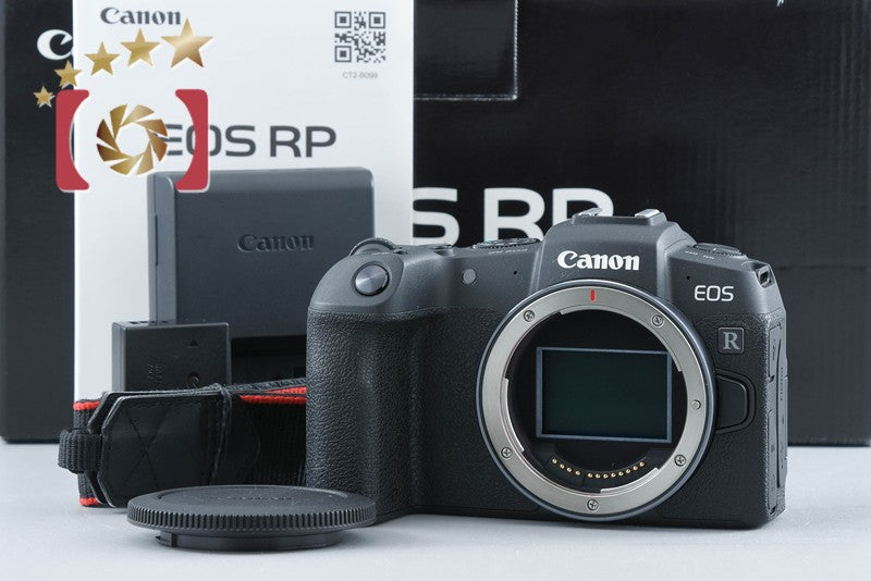 【中古】Canon キヤノン EOS RP ブラック ミラーレス一眼カメラ 元箱付き