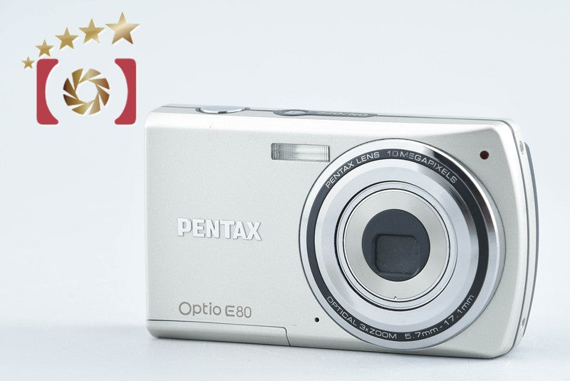 【中古】PENTAX ペンタックス Optio E80 コンパクトデジタルカメラ