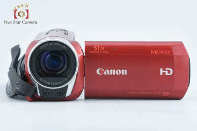 【中古】Canon キヤノン iVIS HF R31 レッド ビデオカメラ