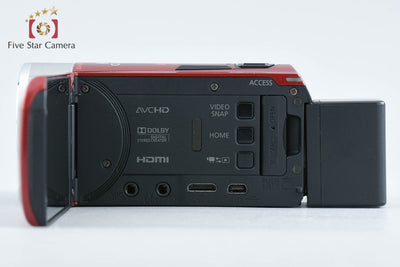 【中古】Canon キヤノン iVIS HF R31 レッド ビデオカメラ