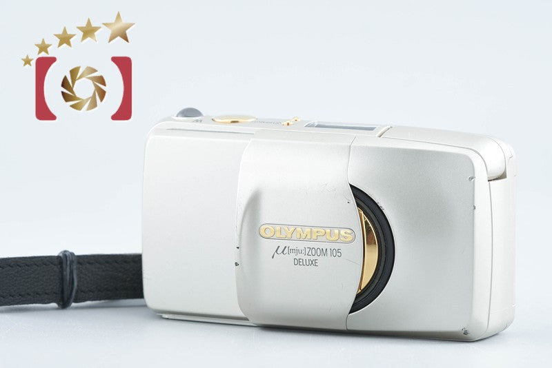 中古】OLYMPUS オリンパス μ[mju:] ZOOM 105 DELUXE コンパクト