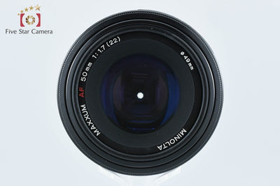【中古】MINOLTA ミノルタ AF 50mm f/1.7 旧タイプ