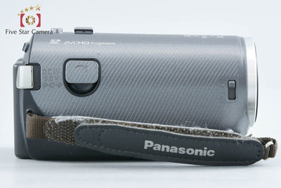 【中古】Panasonic パナソニック HC-V210M グレー デジタルハイビジョンビデオカメラ