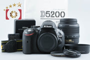 【中古】Nikon ニコン D5200 18-55 VR レンズキット ブラック