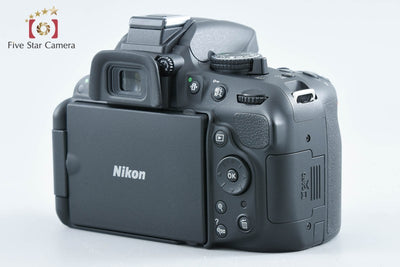 【中古】Nikon ニコン D5200 18-55 VR レンズキット ブラック