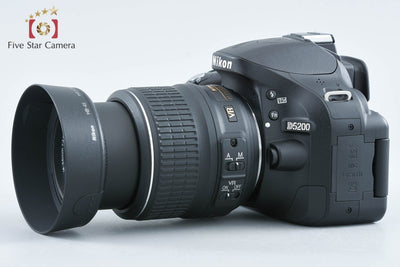 【中古】Nikon ニコン D5200 18-55 VR レンズキット ブラック