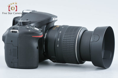 【中古】Nikon ニコン D5200 18-55 VR レンズキット ブラック