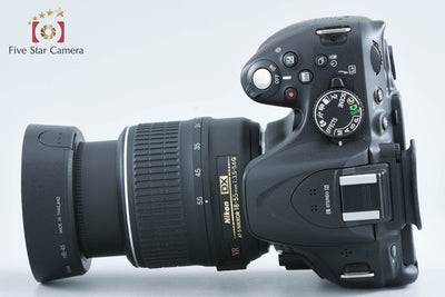 【中古】Nikon ニコン D5200 18-55 VR レンズキット ブラック