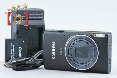 【中古】Canon キヤノン IXY 640 ブラック コンパクトデジタルカメラ