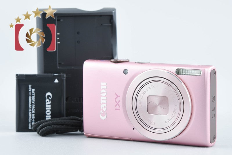【中古】Canon キヤノン IXY 90F ピンク コンパクトデジタルカメラ