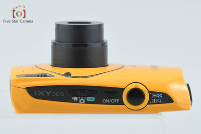 【中古】Canon キヤノン IXY 30S イエロー コンパクトデジタルカメラ 元箱付き