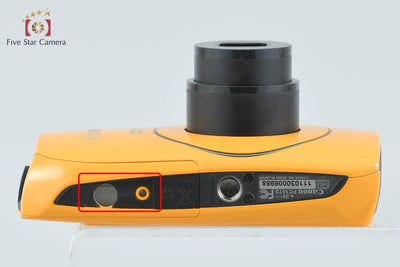 【中古】Canon キヤノン IXY 30S イエロー コンパクトデジタルカメラ 元箱付き