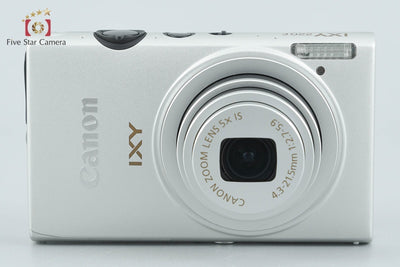 【中古】Canon キヤノン IXY 220F シルバー コンパクトデジタルカメラ 元箱付き