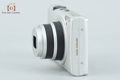 【中古】Canon キヤノン IXY 220F シルバー コンパクトデジタルカメラ 元箱付き
