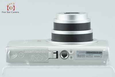 【中古】Canon キヤノン IXY 220F シルバー コンパクトデジタルカメラ 元箱付き