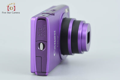 【中古】Canon キヤノン IXY 430F パープル コンパクトデジタルカメラ
