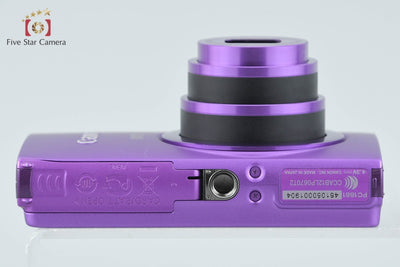 【中古】Canon キヤノン IXY 430F パープル コンパクトデジタルカメラ