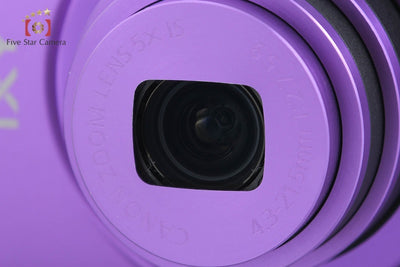 【中古】Canon キヤノン IXY 430F パープル コンパクトデジタルカメラ