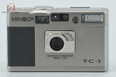 【中古】MINOLTA ミノルタ TC-1 コンパクトフィルムカメラ