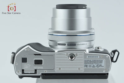 【中古】OLYMPUS オリンパス OM-D E-M10 Mark III シルバー + M.ZUIKO DIGITAL ED 14-42mm f/3.5-5.6 EZ