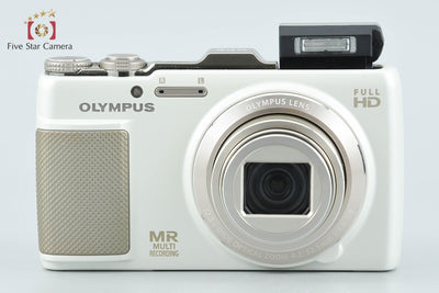 【中古】OLYMPUS オリンパス STYLUS SH-25MR ホワイト コンパクトデジタルカメラ