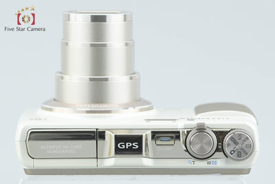 【中古】OLYMPUS オリンパス STYLUS SH-25MR ホワイト コンパクトデジタルカメラ